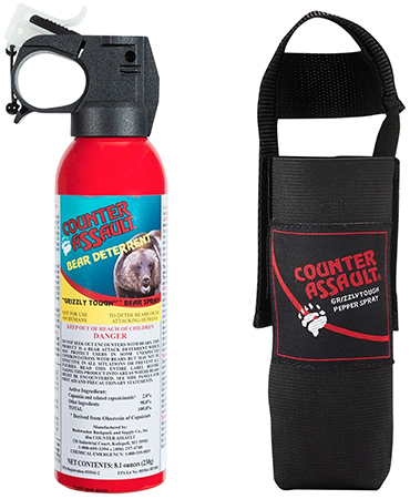 Counter Assault 15067025 Bear Spray Capsaicin Range 32 ft-7 Seconds 8.10 o-img-1