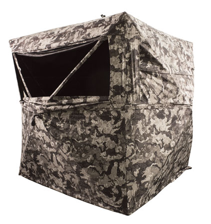3-PERSON HUB GROUND BLIND 75" X 75" X 67" - Cervidae Camo