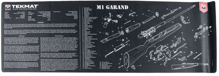 M1 Garand TekMat Gun Cleaning Mat 12x36