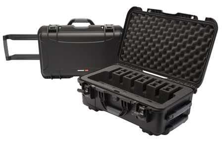 NANUK 9356UP1    NANUK CASE W/FOAM 6UP BLACK