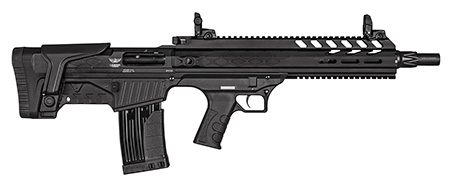 Landor Arms LDBPX9021218 BPX 902 12 Gauge 18.50" 5+1 2+1 Black Fixed Bullp-img-1