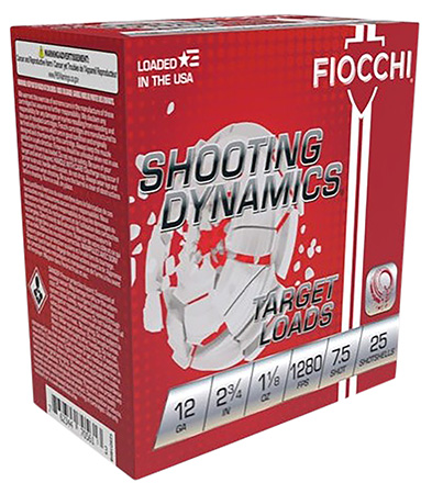 SHOOTING DYNAMICS 12 GAUGE 2-3/4'' #7.5 SHOT SHOTGUN AMMO