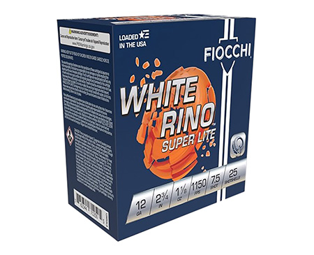 FIO 12WRSL75  WT RHINO SL  12 2.75 7SHT 11/8 25/10