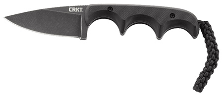 CRKT DROP POINT 2.16" BLACK W/SHEATH