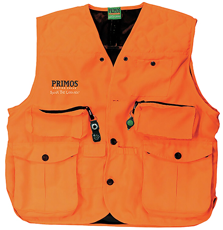 Primos Gunhunters Vest Blaze Orange L Hang Tag