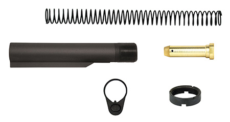 TacFire AR15 MIL-SPEC BUFFER TUBE KIT/REG END PLATE