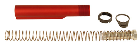 LBE MILBUFKT-RED AR15 MILSPEC TUBE KIT RED  BUFFER