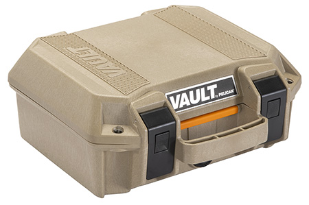 PELICAN V100C VAULT CASE WL/WF TAN