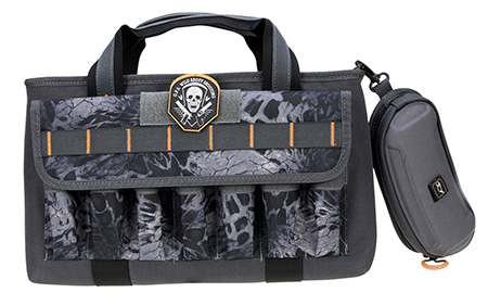 GPS 1409PCPMB   DBL PSTL RNGE BAG W/STORAGE   BLK
