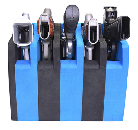 GPS 5 PISTOL CRADLE HOLDER BLK/BLUE