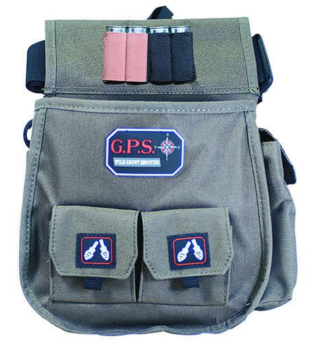 GPS 1093CSP     DLX SHELL PCH TWIN PCH BELT  OLIVE