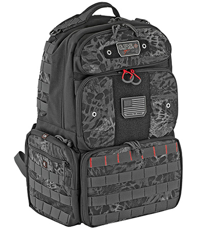 GPS TAC RANGE BACKPACK TALL BLACKOUT