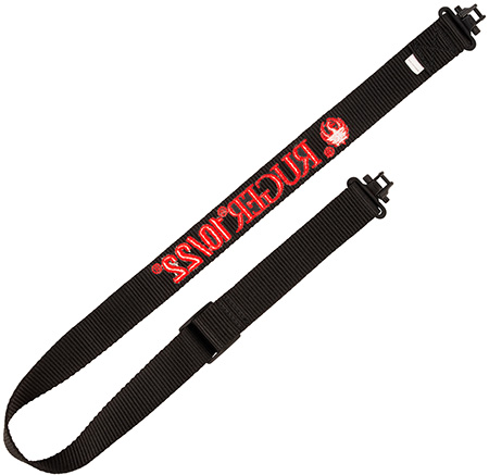 RUGER 10/22 SLING W/ SWIVLES 1.25IN WEB BLK