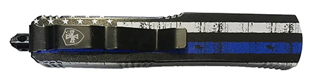 TEMP MBTB331   SLIM  BACK THE BLUE DROP PT BLK