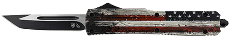 Templar Knives Slim Wood US Flag Tanto Black
