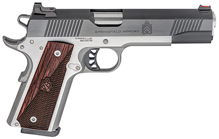 SPRGFLD 10MM RONIN 5" STS/BLK 8RD