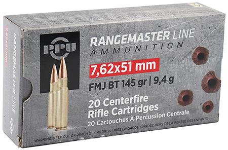 Prvi Partizan 145gr FMJ 7.62x51 Ammunition - Box of 20