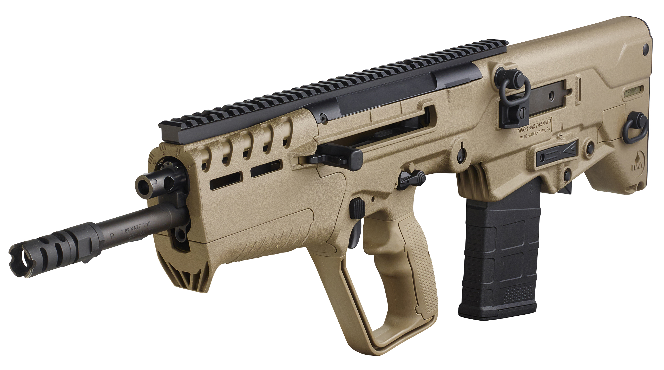 IWI TAVOR7 BP 308 20'' FDE 10R