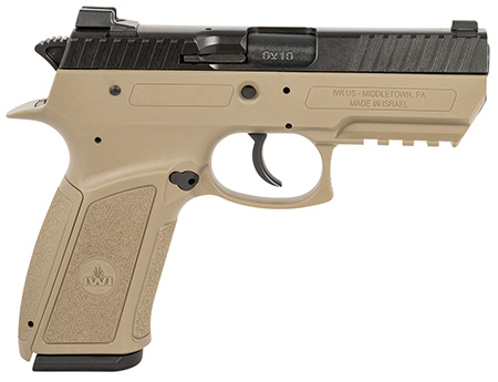Jericho 941 Polymer 9mm 3.8"AS FDE 2/17