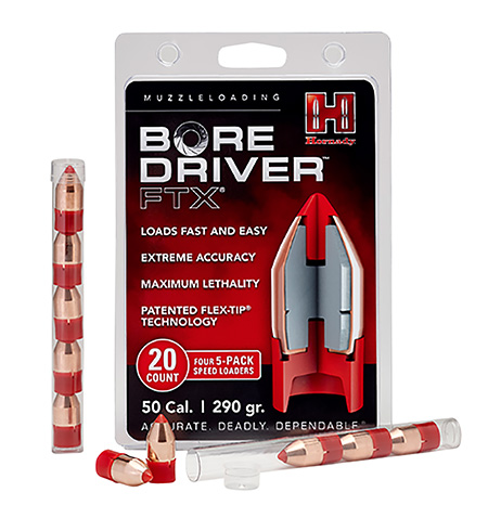 50 CAL 290gr BORE DRIVER FTX 20RD Box