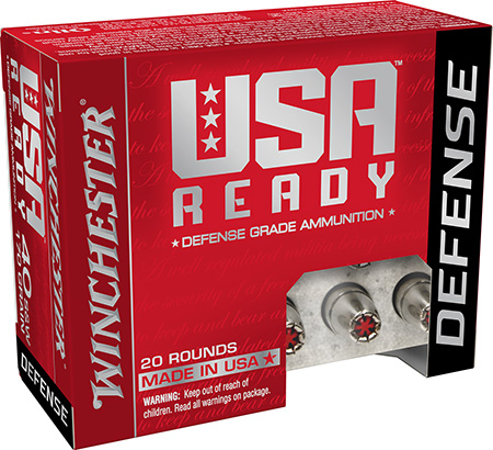 Winchester Ammo RED40HP USA Ready 40 S&W 170 gr Hex Vent Hollow Point 20 P-img-1