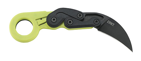 CRKT 4041G    PROVOKE ZAP       2.47 PLAIN BLK/GRN