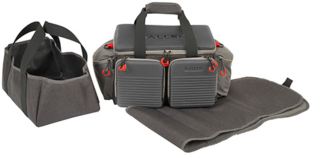 ALLEN COMPETITOR PREMIUM RANGE BAG WITH FOLD-UP MAT GRAY MOLDED