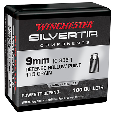 WIN WB9ST115X      BUL 9MM    115 STHP      100/10