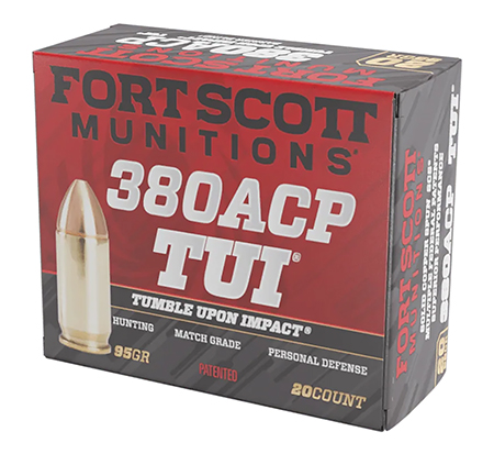 .380 ACP SCS TUI 95gr 20/Bx