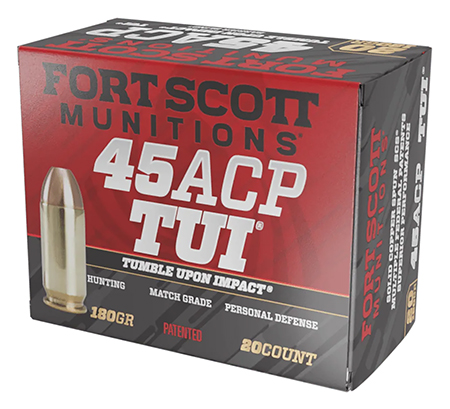 .45 ACP SCS TUI 180gr 20/Bx