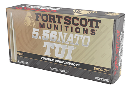 5.56x45mm SBS TUI 62gr 20/Bx