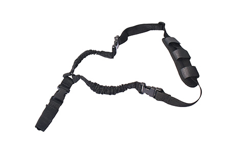 RUKX GEAR TACTICAL SINGLE POINT BUNGEE SLING BLACK