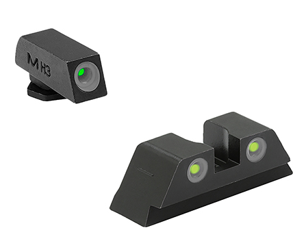 MEPRO 102223201  TRUDOT GLOCK 10MM/45ACP  GRN/YLW