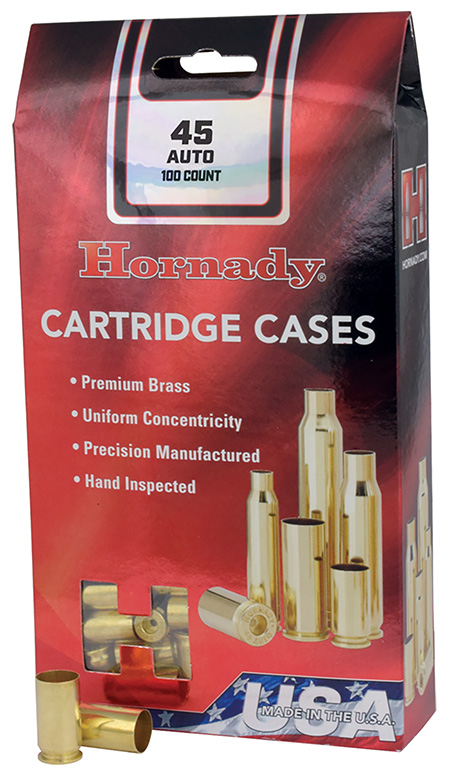 Hornady 8602 Unprimed Cases Cartridge 22 Hornet Rifle Brass-img-1