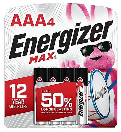 ENERGIZER E92BP-4    MAX AAA