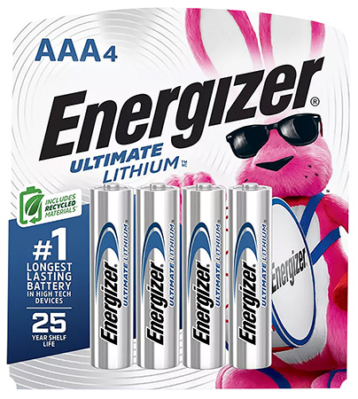 ENERGIZER L92SBP-4.H3 ULT LITH AAA4 SENSOR EMOD