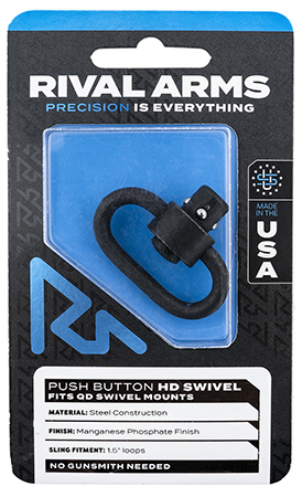 RIVAL RARA92S1B   QUICK DETACH HD SWIVEL SINGLE