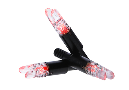 NAP NAP-ILLNX-RD-3PK ILLN HALF MOON NOCK XBOW RED