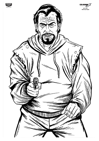 B/C EZE-SCORER BAD GUY TGT 100-23X35