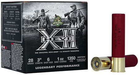 HEVI-SHOT HEVI-XII 28GA 3" 1oz #6 25RD