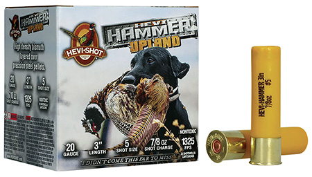 HEVI-SHOT HEVI HAMMER UPLAND 20GA 3" 7/8oz #5 25RD