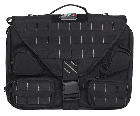GPS T1350BCB    TACTICAL OP BRIEF CASE W/HLST  BLK