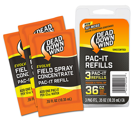 DDW 1310       PAC-IT REFILLS FIELD SPRY(36 OZ EQ)