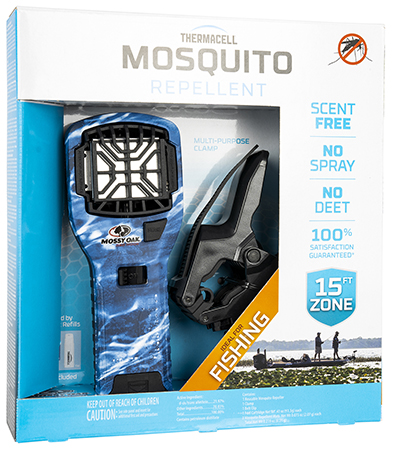 Thermacell MR300MO MR300 Portable Repeller Fishing Bundle Mossy Oak Blue M-img-1