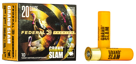 FEDERAL PREMIUM GRANDSLAM TURKEY 20GA 3" 1-5/16OZ 5 AMMO 10RD