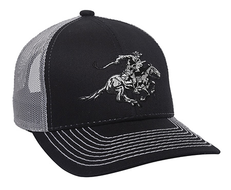 OUTDOOR WIN46B WINCHESTER HAT BLACK/LIGHT GREY