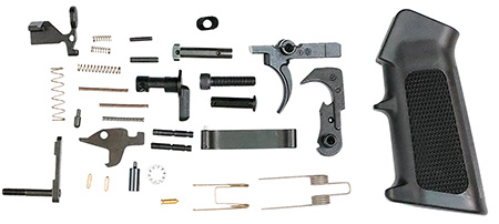 Bushmaster 0050054BLK Lower Parts Kit for AR-15 Includes A2 Grip-img-1