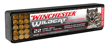 WILDCAT 22 LONG RIFLE AMMO