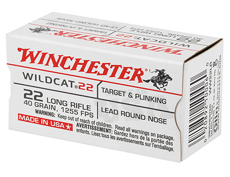 WIN USA22LR         22LR WILDCAT 40 LRN *CS*  5000