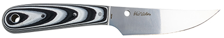 SPYDERCO BOW RVR G-10 BLK/WTE W/STH